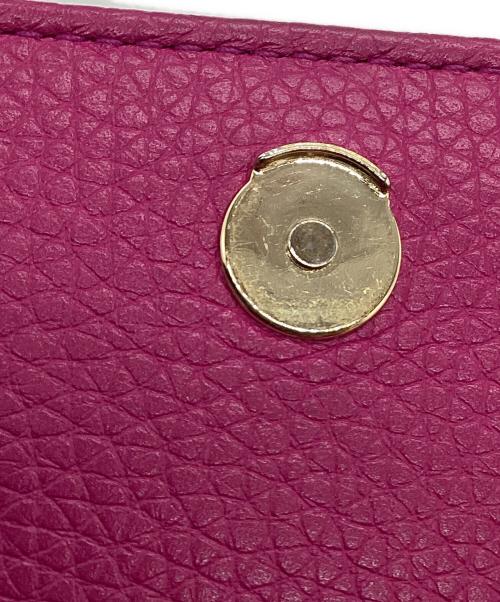TORY BURCH（トリーバーチ）TORY BURCH (トリーバーチ) レザーショルダーバッグ ピンクの古着・服飾アイテム