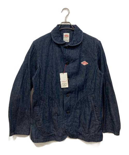 DANTON（ダントン）DANTON (ダントン) ラウンドカラーデニムブルゾン インディゴ サイズ:40 未使用品の古着・服飾アイテム
