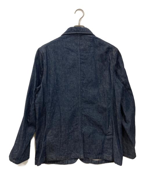 DANTON（ダントン）DANTON (ダントン) ラウンドカラーデニムブルゾン インディゴ サイズ:40 未使用品の古着・服飾アイテム