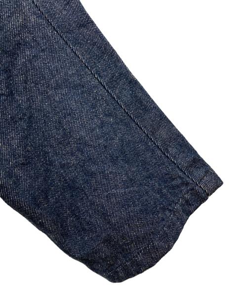 DANTON（ダントン）DANTON (ダントン) ラウンドカラーデニムブルゾン インディゴ サイズ:40 未使用品の古着・服飾アイテム