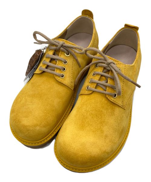 BIRKENSTOCK（ビルケンシュトック）BIRKENSTOCK (ビルケンシュトック) スウェードシューズ イエロー サイズ:26cm 未使用品の古着・服飾アイテム