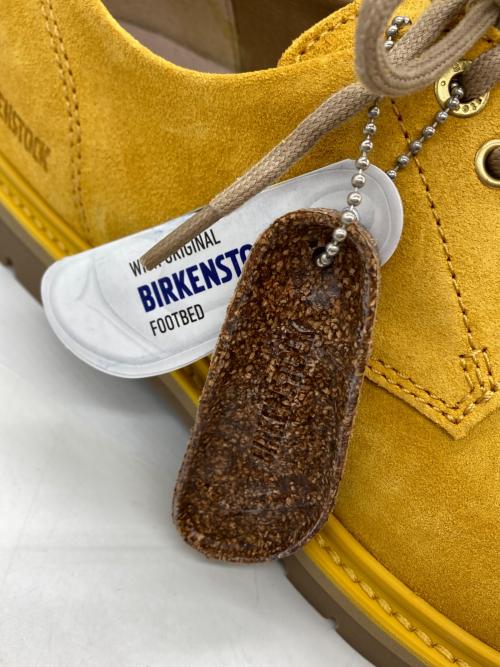 BIRKENSTOCK（ビルケンシュトック）BIRKENSTOCK (ビルケンシュトック) スウェードシューズ イエロー サイズ:26cm 未使用品の古着・服飾アイテム