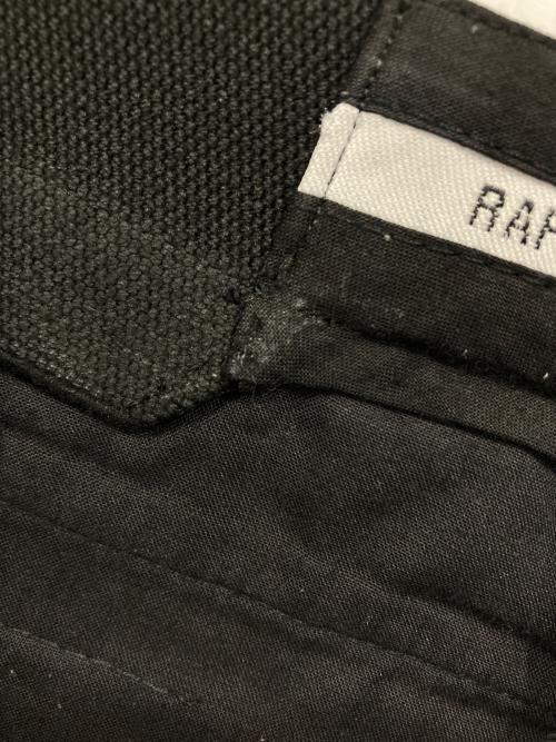 RAF SIMONS（ラフシモンズ）RAF SIMONS (ラフシモンズ) ヘリンボーンウールパンツ グレー サイズ:46の古着・服飾アイテム