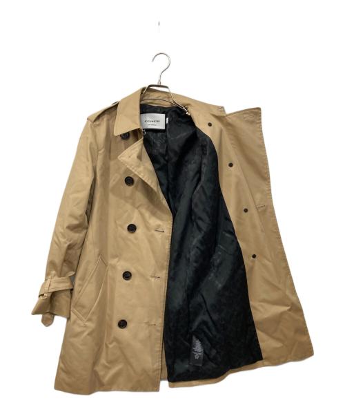 COACH（コーチ）COACH (コーチ) トレンチコート ベージュ サイズ:Sの古着・服飾アイテム