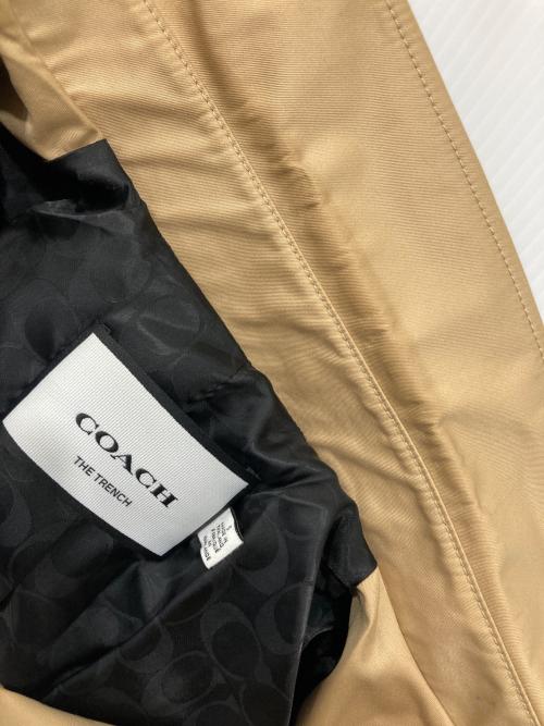 COACH（コーチ）COACH (コーチ) トレンチコート ベージュ サイズ:Sの古着・服飾アイテム