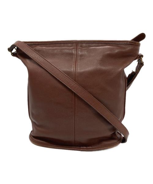 COACH（コーチ）COACH (コーチ) バケツショルダーバッグ ブラウンの古着・服飾アイテム