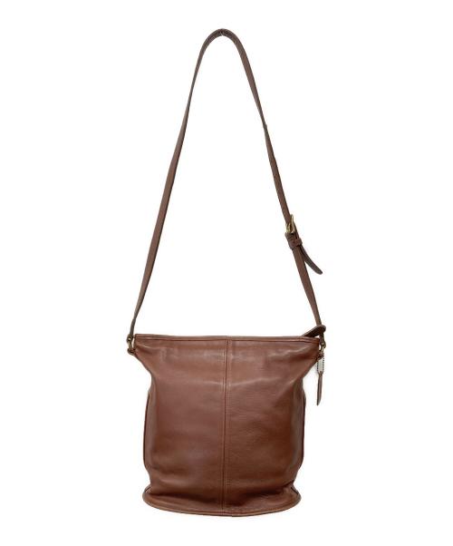COACH（コーチ）COACH (コーチ) バケツショルダーバッグ ブラウンの古着・服飾アイテム