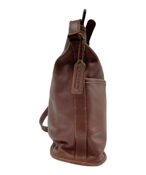 COACH（コーチ）COACH (コーチ) バケツショルダーバッグ ブラウンの古着・服飾アイテム