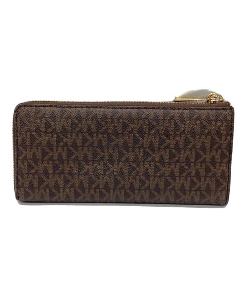 MICHAEL KORS（マイケルコース）MICHAEL KORS (マイケルコース) 長財布 ブラウンの古着・服飾アイテム