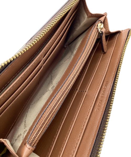 MICHAEL KORS（マイケルコース）MICHAEL KORS (マイケルコース) 長財布 ブラウンの古着・服飾アイテム