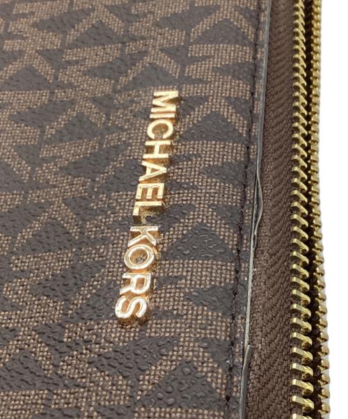 MICHAEL KORS（マイケルコース）MICHAEL KORS (マイケルコース) 長財布 ブラウンの古着・服飾アイテム