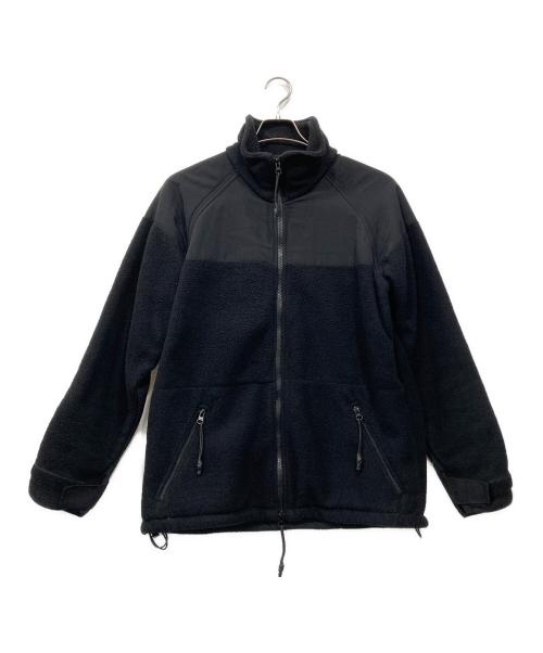 US ARMY（ユーエスアーミー）US ARMY (ユーエスアーミー) フリースジャケット ブラック サイズ:Sの古着・服飾アイテム