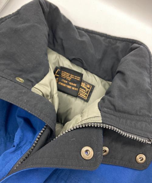 Eddie Bauer（エディーバウアー）Eddie Bauer (エディーバウアー) ダウンジャケット ブルー サイズ:Mの古着・服飾アイテム