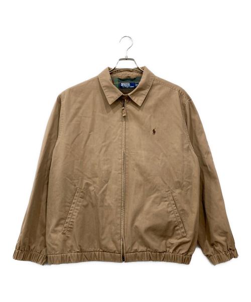 POLO RALPH LAUREN（ポロ・ラルフローレン）POLO RALPH LAUREN (ポロ・ラルフローレン) スイングトップ ベージュ サイズ:LLの古着・服飾アイテム