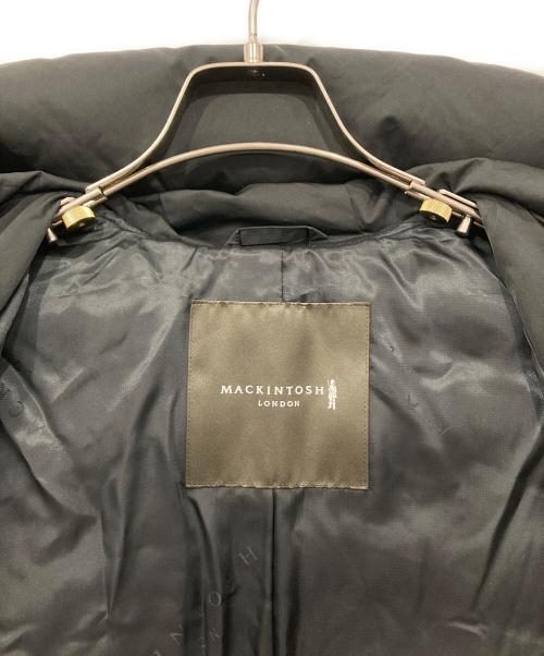 MACKINTOSH LONDON（マッキントッシュ ロンドン）MACKINTOSH LONDON (マッキントッシュ ロンドン) ダウンコート ブラック サイズ:36の古着・服飾アイテム
