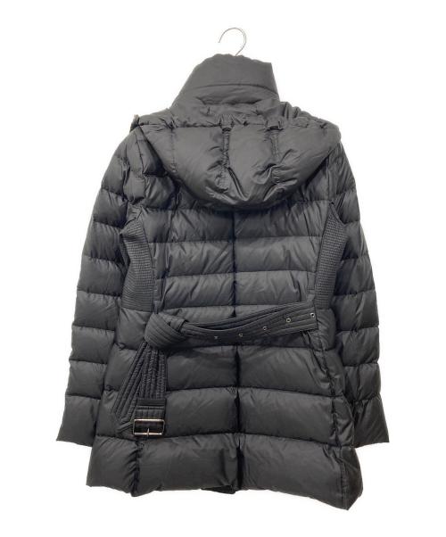 BURBERRY LONDON（バーバリーロンドン）BURBERRY LONDON (バーバリーロンドン) 裏地ノバチェック スタンドカラーダウンコート ブラック サイズ:38の古着・服飾アイテム