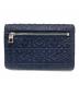 LOEWE (ロエベ) リピート アナグラム ウォレット ブルー：30000円