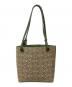 LOEWE (ロエベ) トートバッグ カーキグリーン・アイボリー：120000円