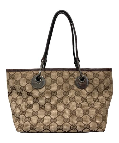 GUCCI（グッチ）GUCCI (グッチ) トートバッグ ベージュの古着・服飾アイテム