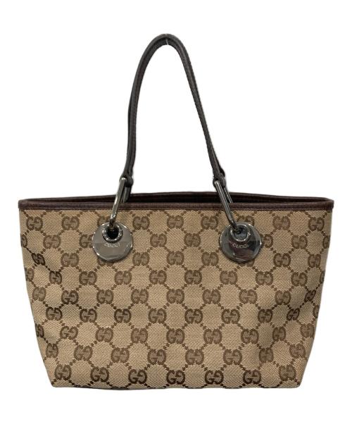 GUCCI（グッチ）GUCCI (グッチ) トートバッグ ベージュの古着・服飾アイテム