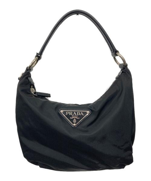 PRADA（プラダ）PRADA (プラダ) ショルダーバッグ ブラックの古着・服飾アイテム