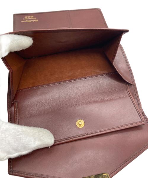 Salvatore Ferragamo（サルヴァトーレ フェラガモ）Salvatore Ferragamo (サルヴァトーレ フェラガモ) 長財布 ブラウンの古着・服飾アイテム