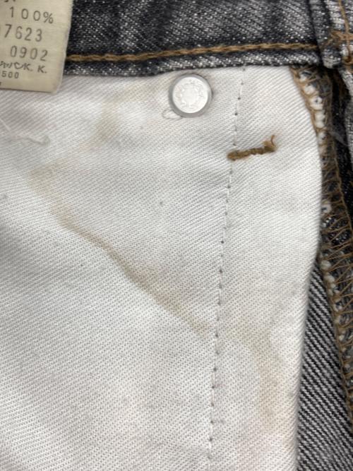 LEVI'S（リーバイス）LEVI'S (リーバイス) 先染めブラックデニムパンツ ブラック サイズ:29の古着・服飾アイテム