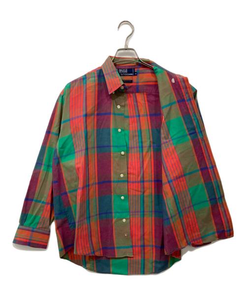 POLO RALPH LAUREN（ポロ・ラルフローレン）POLO RALPH LAUREN (ポロ・ラルフローレン) チェックBDシャツ マルチカラー サイズ:Mの古着・服飾アイテム