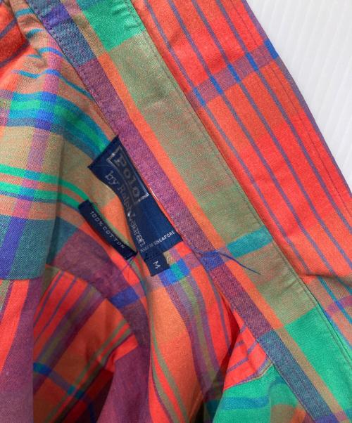 POLO RALPH LAUREN（ポロ・ラルフローレン）POLO RALPH LAUREN (ポロ・ラルフローレン) チェックBDシャツ マルチカラー サイズ:Mの古着・服飾アイテム