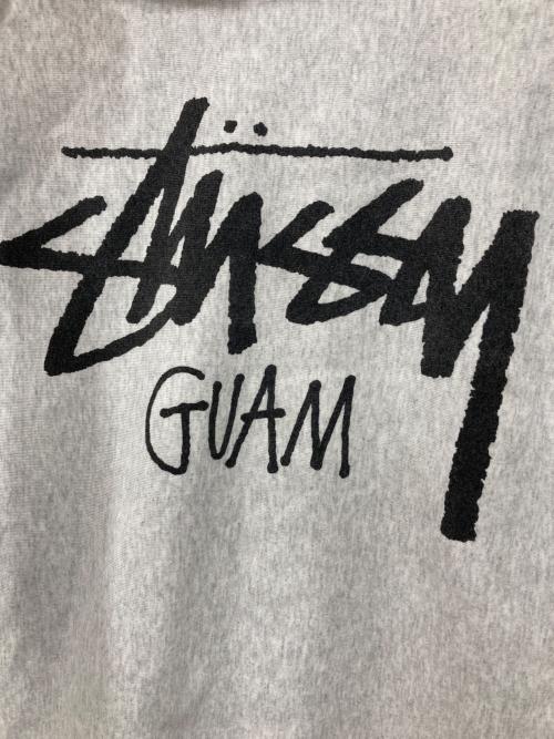 stussy（ステューシー）stussy (ステューシー) プルオーバーパーカー グレー サイズ:Mの古着・服飾アイテム