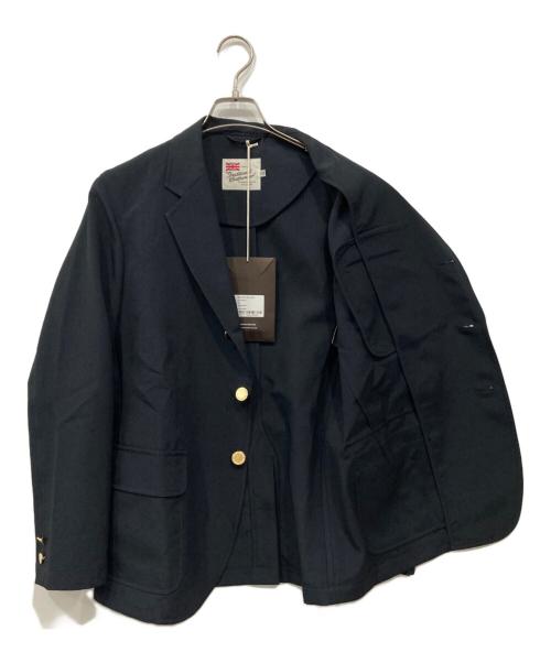 Traditional Weatherwear（トラディショナルウェザーウェア）Traditional Weatherwear (トラディショナルウェザーウェア) テーラードジャケット ネイビー サイズ:36 未使用品の古着・服飾アイテム