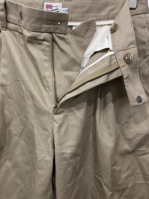 Traditional Weatherwear（トラディショナルウェザーウェア）Traditional Weatherwear (トラディショナルウェザーウェア) チノパン ベージュ サイズ:Sの古着・服飾アイテム