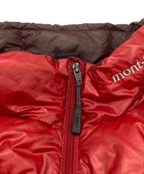 mont-bell（モンベル）mont-bell (モンベル) ダウンジャケット レッド サイズ:XLの古着・服飾アイテム