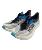 HOKAホカ）の古着「ローカットスニーカー」｜ブルー×グレー