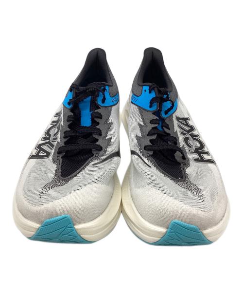 HOKA（ホカ）HOKA (ホカ) ローカットスニーカー ブルー×グレー サイズ:26.5cmの古着・服飾アイテム