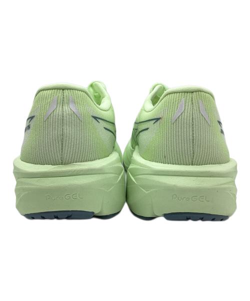 asics（アシックス）asics (アシックス) ローカットスニーカー グリーン サイズ:26.5cmの古着・服飾アイテム