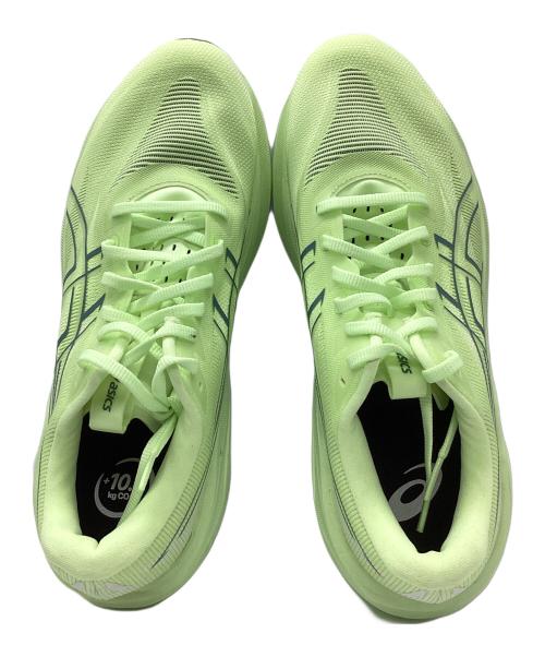 asics（アシックス）asics (アシックス) ローカットスニーカー グリーン サイズ:26.5cmの古着・服飾アイテム