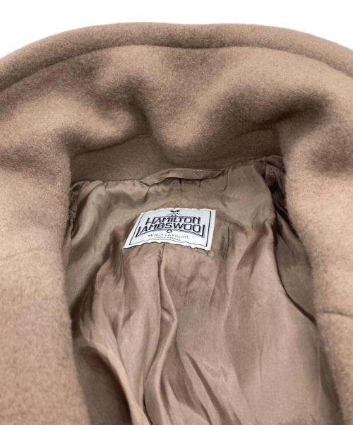 BEAUTY&YOUTH（ビューティーアンドユース）BEAUTY&YOUTH (ビューティーアンドユース) HAMILTON WOOL MIX メルトンロングPコート ベージュ サイズ:Sの古着・服飾アイテム
