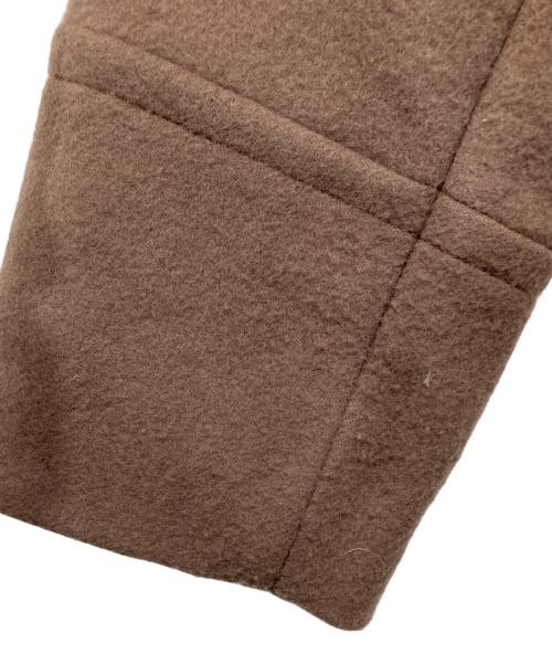 BEAUTY&YOUTH（ビューティーアンドユース）BEAUTY&YOUTH (ビューティーアンドユース) HAMILTON WOOL MIX メルトンロングPコート ベージュ サイズ:Sの古着・服飾アイテム