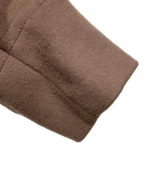 BEAUTY&YOUTH（ビューティーアンドユース）BEAUTY&YOUTH (ビューティーアンドユース) HAMILTON WOOL MIX メルトンロングPコート ベージュ サイズ:Sの古着・服飾アイテム