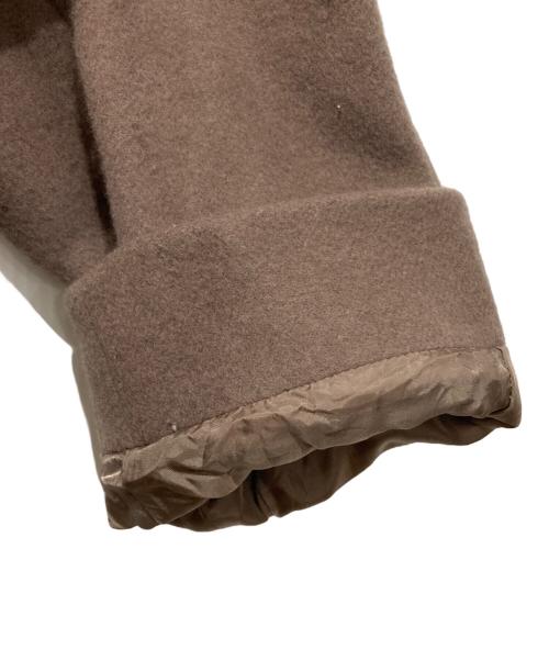 BEAUTY&YOUTH（ビューティーアンドユース）BEAUTY&YOUTH (ビューティーアンドユース) HAMILTON WOOL MIX メルトンロングPコート ベージュ サイズ:Sの古着・服飾アイテム