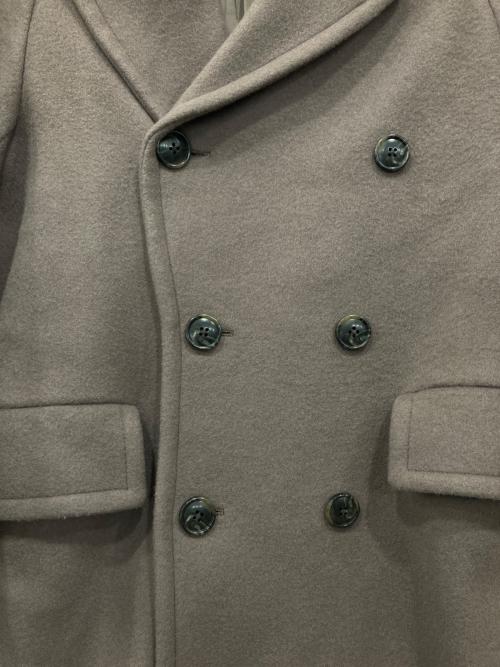 BEAUTY&YOUTH（ビューティーアンドユース）BEAUTY&YOUTH (ビューティーアンドユース) HAMILTON WOOL MIX メルトンロングPコート ベージュ サイズ:Sの古着・服飾アイテム
