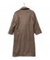 BEAUTY&YOUTH (ビューティーアンドユース) HAMILTON WOOL MIX メルトンロングPコート ベージュ サイズ:S：9000円