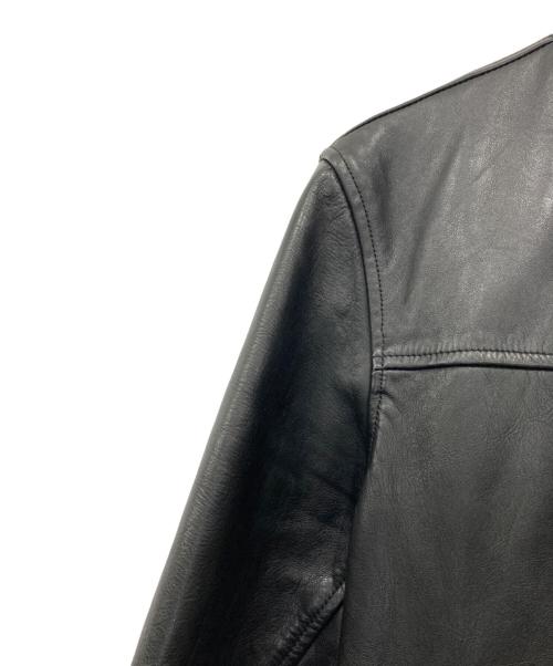 GAP（ギャップ）GAP (ギャップ) レザーボンバージャケット ブラック サイズ:Lの古着・服飾アイテム