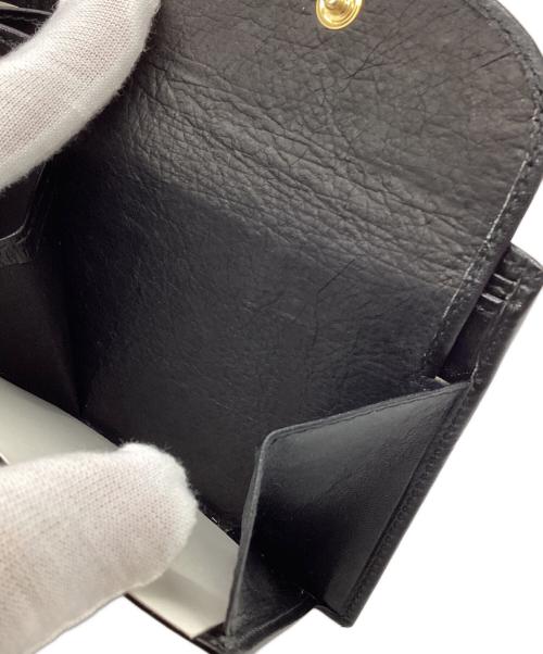 POLO RALPH LAUREN（ポロ・ラルフローレン）POLO RALPH LAUREN (ポロ・ラルフローレン) 2つ折り財布 ブラックの古着・服飾アイテム
