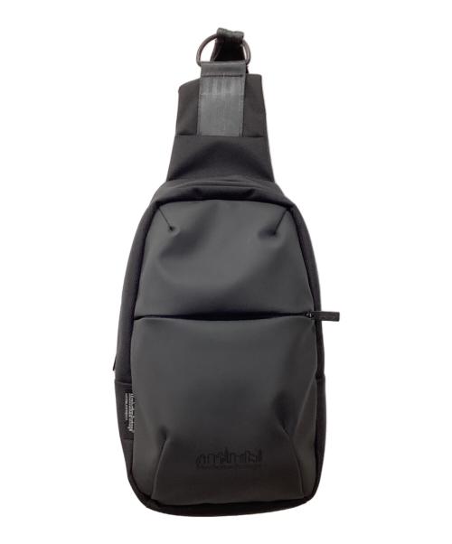 Manhattan Portage BLACK LABEL（マンハッタンポーテージ ブラックレーベル）Manhattan Portage BLACK LABEL (マンハッタンポーテージ ブラックレーベル) ワンショルダーバッグ ブラックの古着・服飾アイテム