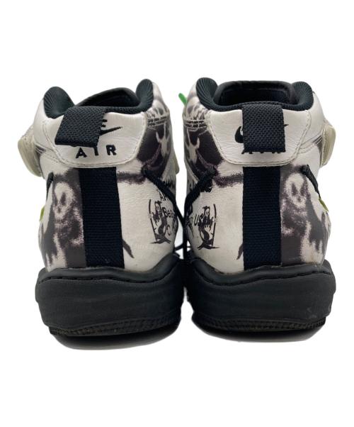 NIKE（ナイキ）NIKE (ナイキ) OFFWHITE (オフホワイト) Air Force 1 Mid SP LTHR ホワイト×ブラック サイズ:27.5㎝の古着・服飾アイテム