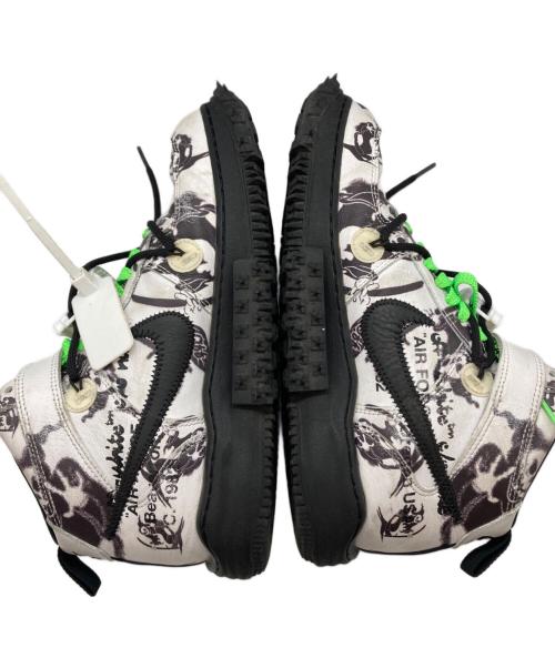 NIKE（ナイキ）NIKE (ナイキ) OFFWHITE (オフホワイト) Air Force 1 Mid SP LTHR ホワイト×ブラック サイズ:27.5㎝の古着・服飾アイテム