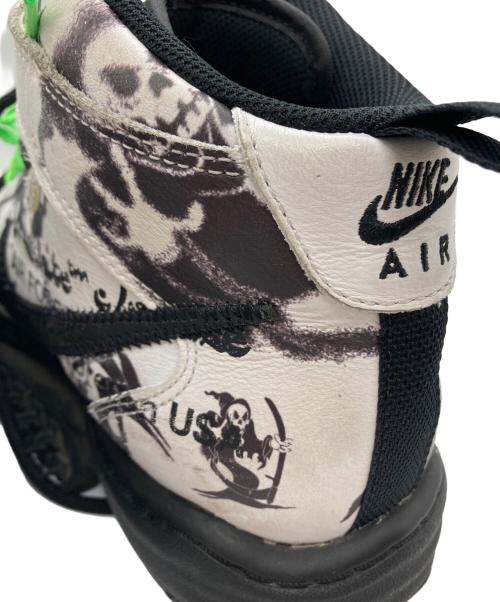 NIKE（ナイキ）NIKE (ナイキ) OFFWHITE (オフホワイト) Air Force 1 Mid SP LTHR ホワイト×ブラック サイズ:27.5㎝の古着・服飾アイテム