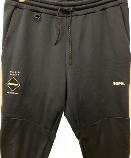 F.C.R.B.（エフシーレアルブリストル）F.C.R.B. (エフシーレアルブリストル) ポーラテック パワーストレッチ トレーニングパンツ ネイビー サイズ:Lの古着・服飾アイテム